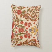 Almofada Flores de Zínnia em artes Accent Kussen (Achterkant (Verticaal))