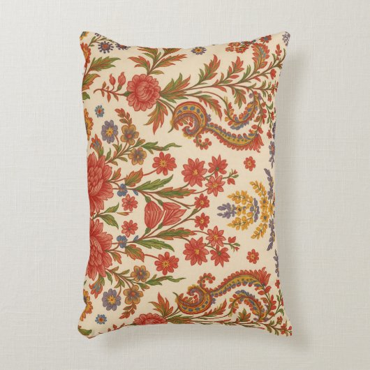 Almofada Flores de Zínnia em artes Accent Kussen (Voorkant(Verticaal))