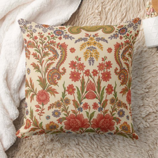 Almofada Flores de Zínnia em artes Kussen (Deken)