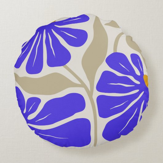 Almofada Flower Rond Kussen (Achterkant)