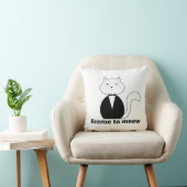 Almofada License to Meow Kussen (Stoel)
