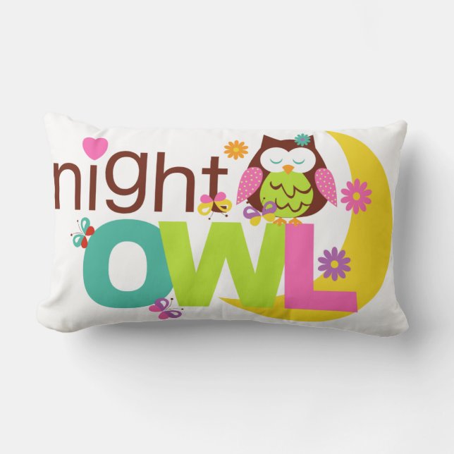 Almofada Night Owl Kussen (Voorkant)