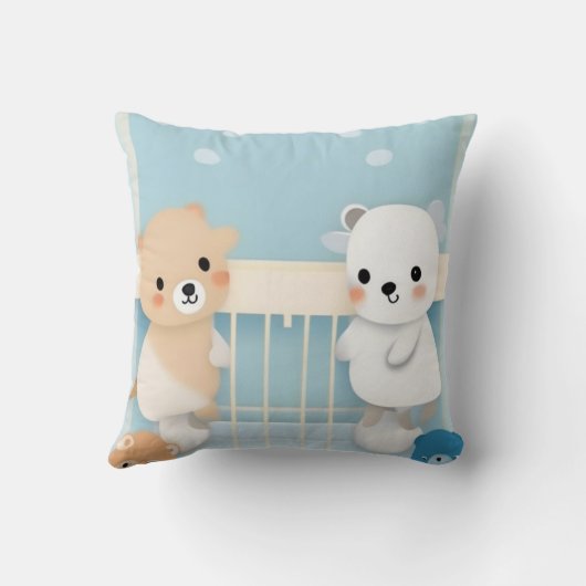 Almofada Para Bebê Ursinhos Kussen (Achterkant)
