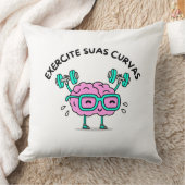 Almofada Poliéster Exercite Suas Curvas Kussen (Deken)