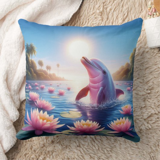 almofada quadrada com tema lendas do boto kussen (Deken)