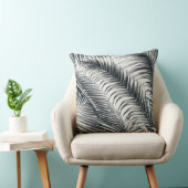 almofada quadrada estampada folha de coqueiro kussen (Stoel)