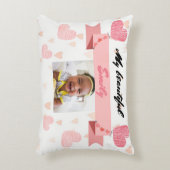 Almofada Redonda Almofada Personalize with your ba Accent Kussen (Voorkant(Verticaal))