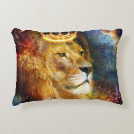 Almofada Retangular Leão de Judá Cósmico Accent Kussen