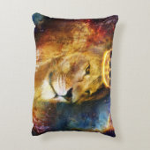 Almofada Retangular Leão de Judá Cósmico Accent Kussen (Achterkant (Verticaal))