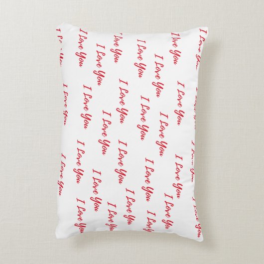 Almofada Romântica I Love You Accent Kussen (Achterkant (Verticaal))