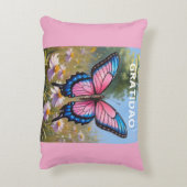 Almofadas Decorativas Borboleta Accent Kussen (Achterkant (Verticaal))