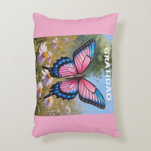 Almofadas Decorativas Borboleta Accent Kussen (Voorkant(Verticaal))