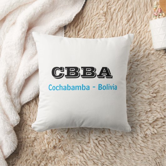 Almohada CBBA Cochabamba Bolivia Kussen (Deken)