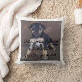 Almohada Dime como eres con los animales Kussen (Deken)