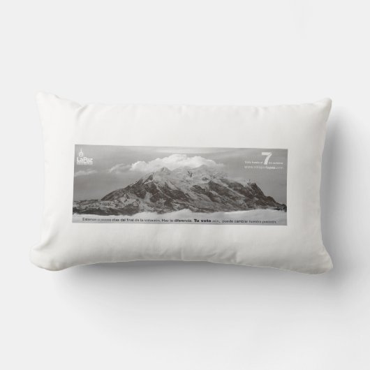 Almohada Illimani Kussen (Voorkant)