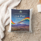 Almohada La Paz al mundo Kussen (Deken)