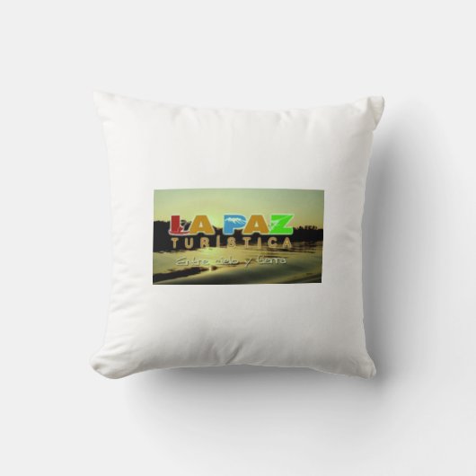 Almohada La Paz turistica Kussen (Voorkant)