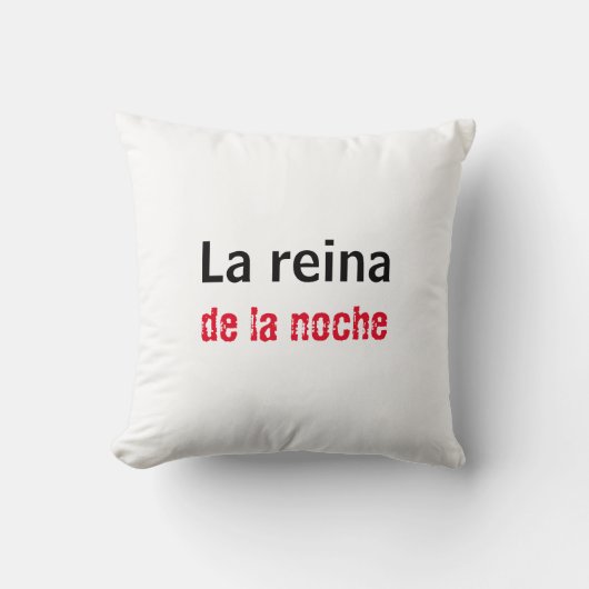 Almohada la reina de la noche kussen (Voorkant)