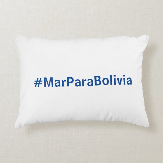 Almohada Mar para Bolivia Accent Kussen (Voorkant)