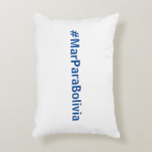 Almohada Mar para Bolivia Accent Kussen (Voorkant(Verticaal))