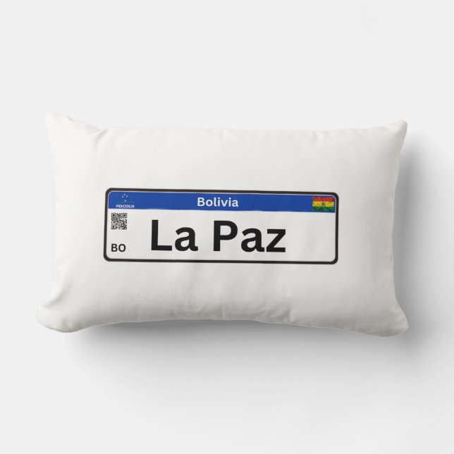 Almohada Mercosur La Paz Kussen (Voorkant)