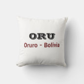 Almohada Oruro - Bolivia Kussen (Voorkant)