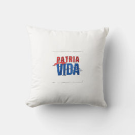 Almohada Patria y vida Kussen