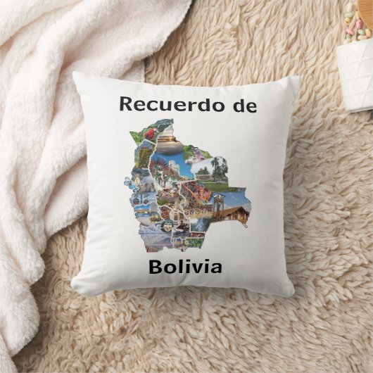 Almohada recuerdo de Bolivia Kussen (Deken)