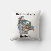 Almohada recuerdo de Bolivia Kussen (Voorkant)