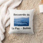 Almohada recuerdo de La Paz Kussen (Deken)