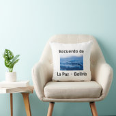 Almohada recuerdo de La Paz Kussen (Stoel)
