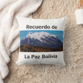Almohada recuerdo de La Paz Kussen (Deken)