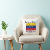 Almohada recuerdo de Venezuela Kussen (Stoel)
