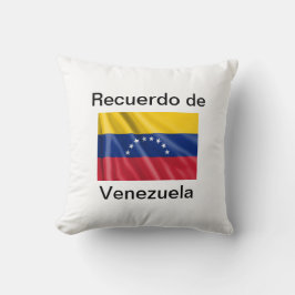 Almohada recuerdo de Venezuela Kussen