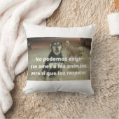 Almohada respeto a los animales kussen (Deken)