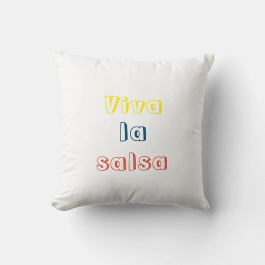 Almohada Viva la salsa Kussen (Voorkant)