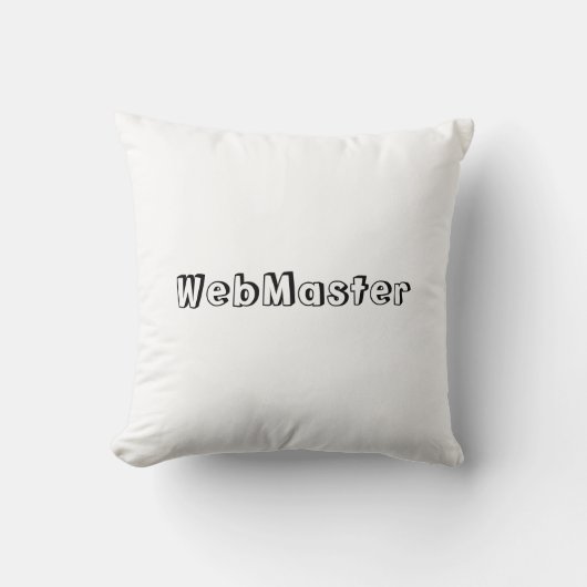 Almohada WebMaster Kussen (Voorkant)