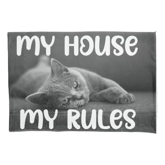 Almohadon con diseño de texto kussensloop (Voorkant-Links)