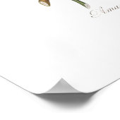 Almond, Amandier en oma's vuren Poster (Hoek)