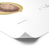 Almond, Amandier-pecher Poster (Hoek)