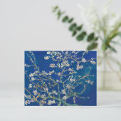 Almond Bloom (Indigo) | Van Gogh | Briefkaart (Staand voorkant)