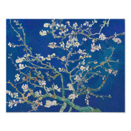 Almond Bloom (Indigo) | Van Gogh | Foto Afdruk