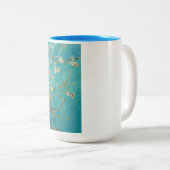 Almond Blossom, 1890, van Vincent van Gogh Tweekleurige Koffiemok (Voorkant rechts)