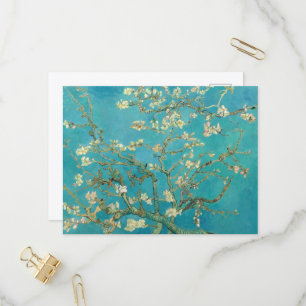 Almond Blossom, 1890, van Vincent van Gogh Uitnodiging Briefkaart