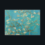 Almond Blossom, 1890, van Vincent van Gogh Visitekaartje<br><div class="desc">Almond Blossom,  1890 van Vincent van Gogh. Bloembomen waren speciaal voor Van Gogh. Ze waren een teken van ontwaking en hoop. Hij genoot esthetisch van hen en vond vreugde in het schilderen van bloeiende bomen.</div>