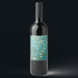 Almond Blossom, 1890, van Vincent van Gogh Wijn Etiket<br><div class="desc">Almond Blossom,  1890 van Vincent van Gogh. Bloembomen waren speciaal voor Van Gogh. Ze waren een teken van ontwaking en hoop. Hij genoot esthetisch van hen en vond vreugde in het schilderen van bloeiende bomen.</div>