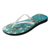 Almond blossom (1890) Vincent Van Gogh Floral art Teenslippers (Schuin)