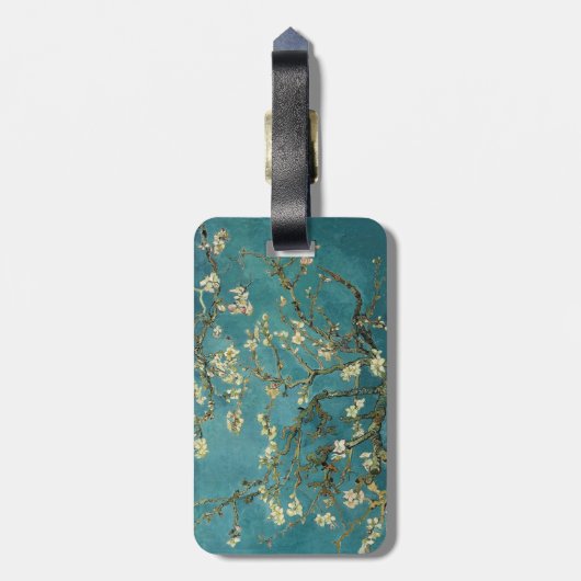 Almond Blossom Bagagelabel (Achterkant verticaal)