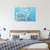 Almond Blossom Blue Vincent van Gogh Art Painting Canvas Afdruk (Insitu (Slaapkamer))