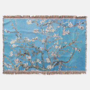 Almond Blossom Blue Vincent van Gogh Art Painting Deken